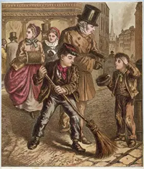 Crossing Sweeper C. 1860