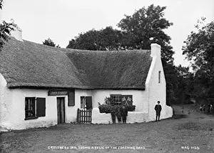 Days Prints: Crosskeys Inn, Toome, a Relic of the Coaching Days