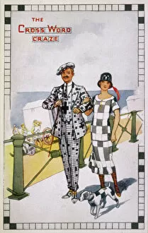 Checked Gallery: The Crossword Craze / 1920