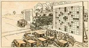Crossings Prints: Crossword Fever in USA