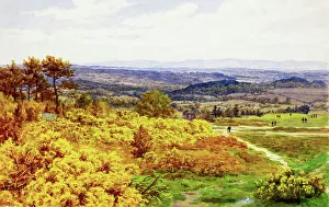 Crowborough Prints: Crowborough from Golf Clubhouse, East Sussex