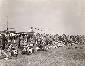 Part of the crowd at the 1950 RAeS Garden Party