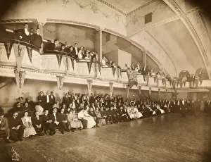 Crowd in auditorium