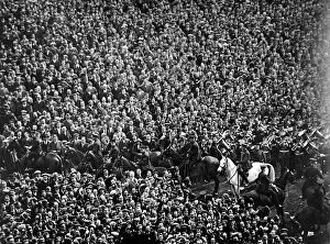 The Crowd, Band and Police at the F.A. Cup Final, 1923
