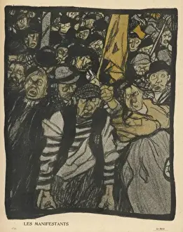 Disapproval Prints: Crowd Demonstrates
