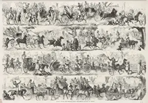Crowd of Derby Revellers