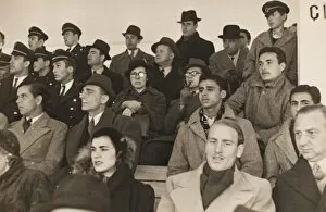 Angora Gallery: Crowd at a football match - Ankara, 1941