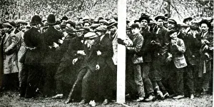 Versus Collection: Crowd held back, FA Cup Final, West Ham v Bolton