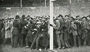 Goal Prints: Crowd invading pitch, FA Cup Final, Wembley, 1923