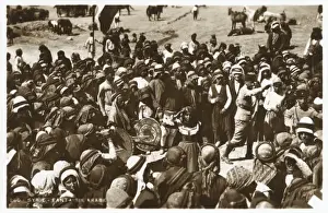 Crowd of Syrian Arabs