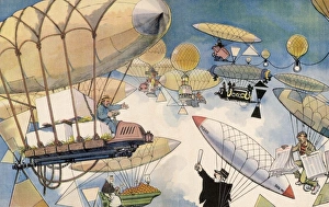 Aviation Gallery: Crowded Air-Lanes