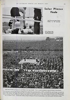 Matches Collection: Crowds at a Boxing Match