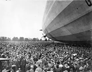Crowds broke bounds at Hanworth Aero Park