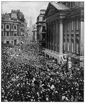 Mafeking Prints: Crowds Celebrating / 1900