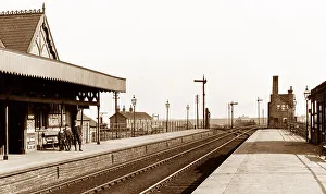 Crowle Prints: Crowle Railway Station early 1900s