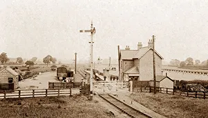 Crowle Town Railway Station early 1900s