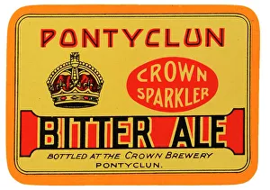 Bitter Prints: Crown Brewery Crown Sparkler Bitter Ale