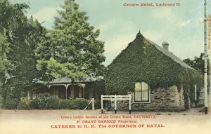 Clad Prints: Crown Hotel, Ladysmith - Crown Lodge - Natal, South Africa