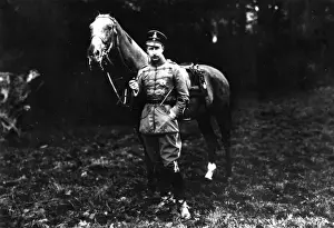 Unnecessary Prints: Crown Prince Wilhelm of Prussia with his horse