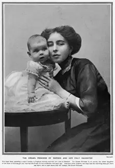 The Crown Princess of Sweden and her Daughter
