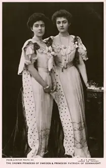 Ermine Prints: Crown Princess of Sweden and Princess Patricia of Connaught