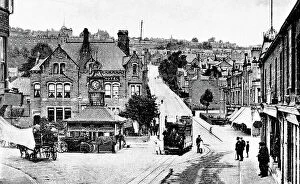 Trams Collection: Crown Square, Matlock