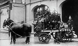 Croyden Fire Brigade in 1910