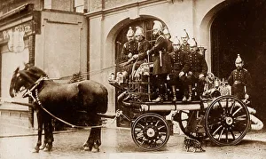 Croyden Fire Brigade in 1910