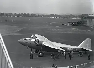 Croydon Airport - Fokker F. XXXVI PH-AJA