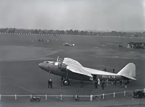 Croydon Airport - Fokker F. XXXVI PH-AJA