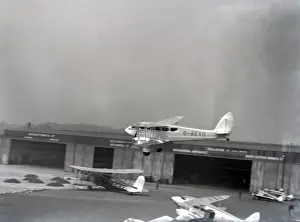 Dragon Prints: Croydon Airport - de Havilland DH. 89a Dragon Rapide G-AEXO