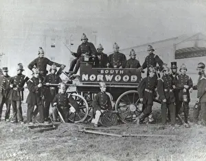 Norwood Prints: Croydon Fire Brigade, South Norwood station