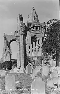 Headstones Prints: Croyland Abbey from the East