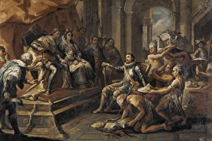 Andr Gallery: CRUA, Andr鳠(18th c.-19th c.). Columbus before