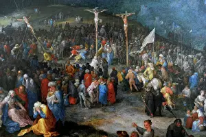 Crucifixion of Christ, 1594, by Jan Brueghel the Elder (1568)