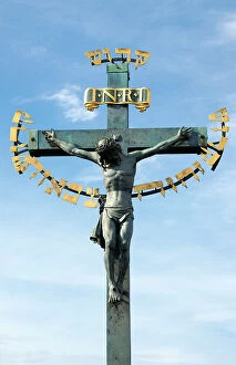 Crucifixion Collection: The Crucifixion. Copy. Prague. Czech Republic