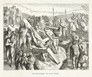 Apostles Collection: Crucifixion of Saint Peter