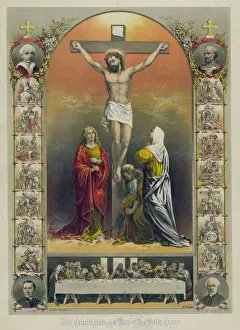 The crucifixion and the way of the holy cross