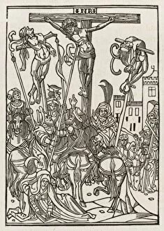 1498 Gallery: Crucifixion Wqoodcut