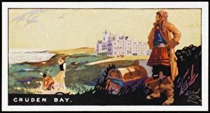 Aberdeenshire Gallery: Cruden Bay / Cig Card 1920