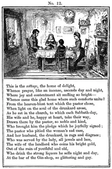 Contemplation Prints: Cruikshank, The Gin Shop, plate 12