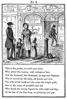 Drunkard Prints: Cruikshank, The Gin Shop, plate 8