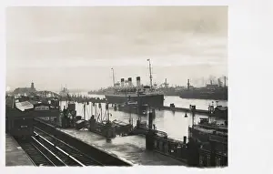 Cruise ship Cap Arcona of the Hamburg South America Line