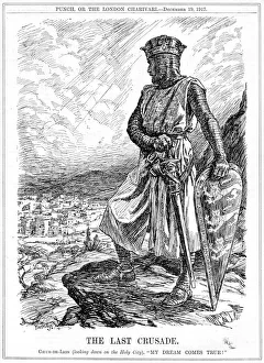 Images Dated 29th June 2017: The Last Crusade by Bernard Partridge in Punch WW1