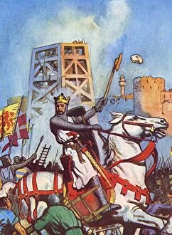 Crusaders Gallery: Third Crusade - Richard I at the Siege of Acre