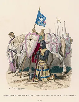 Horseman Gallery: CRUSADER PRAYING
