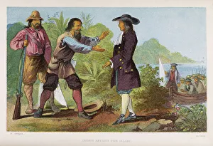 Crusoe Prints: CRUSOE REVISITS ISLAND