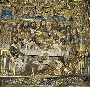 Altar Piece Gallery: CRUZ, Diego de la (15 c.);SILOɬGil de (1486-1501)