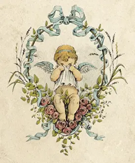 Weeping Prints: Crying Cupid 1880S