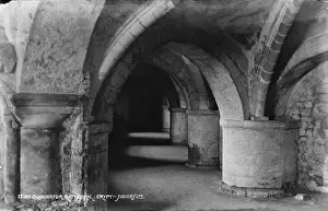 Monuments Prints: Crypt of Gloucester Cathedral